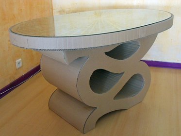 la table Chantilly en carton