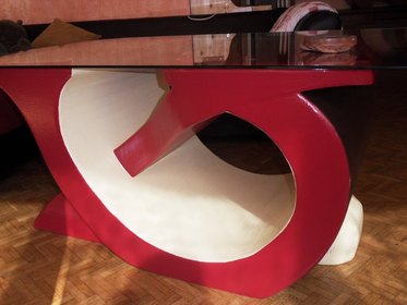  table en carton trois "D" Boucle